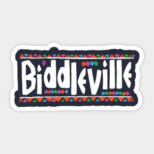 Biddleville Neighborhood Sticker